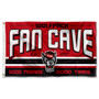 North Carolina State Wolfpack Fan Man Cave Game Room Banner Flag