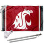 Washington State Cougars Flag Pole and Bracket Kit