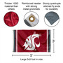 Washington State Cougars Flag Pole and Bracket Kit