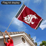 Washington State Cougars Flag Pole and Bracket Kit