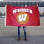 University of Wisconsin Basketball Flag