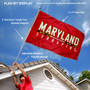 Maryland Terrapins Script Flag Pole and Bracket Kit