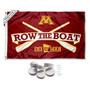 Minnesota Gophers Banner Flag with Wall Tack Pads