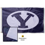 Brigham Young University Nylon Embroidered Flag
