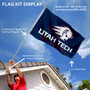 Utah Tech Trailblazers Wordmark Flag Pole and Bracket Kit