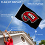 Western Kentucky Hilltoppers Black Flag Pole and Bracket Kit