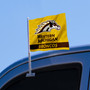 Western Michigan Broncos Logo Car Flag