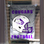 Sioux Falls Cougars Helmet Yard Garden Flag