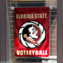 Florida State Seminoles Volleyball Team Garden Flag