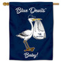 Wisconsin Stout Blue Devils New Baby Flag