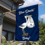 Wisconsin Stout Blue Devils New Baby Flag