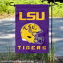 Louisiana State LSU Tigers Football Helmet Yard Garden Flag
