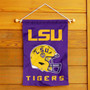 Louisiana State LSU Tigers Football Helmet Yard Garden Flag