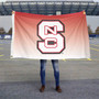 North Carolina State Wolfpack Gradient Ombre Flag