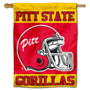 Pittsburg State University Helmet House Flag