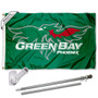 Wisconsin Green Bay Phoenix Flag Pole and Bracket Kit