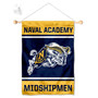 Navy Midshipmen Window and Wall Banner