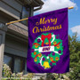 UNI Panthers Happy Holidays Banner Flag