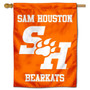 Sam Houston State Bearkats Logo Double Sided House Flag