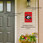 Georgia Bulldogs Banner with Suction Cup