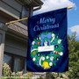 Citadel Bulldogs Happy Holidays Banner Flag