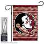 Florida State Seminoles Logo Garden Flag and Pole Kit