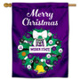 Weber State Wildcats Happy Holidays Banner Flag