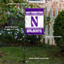 Northwestern University Garden Flag and Stand