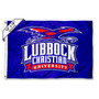 Lubbock Christian Chaparrals Boat and Mini Flag