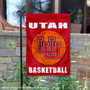 Utah Utes Basketball Garden Banner