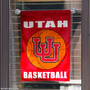 Utah Utes Basketball Garden Banner