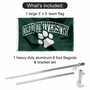 Ohio Bobcats Flag and Pole and Bracket Kit