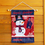 Arizona Wildcats Holiday Winter Snowman Greetings Garden Flag