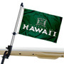 Hawaii Warriors Golf Cart Flag Pole and Holder Mount