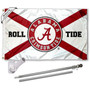 Alabama Crimson Tide State of Alabama Flag Pole and Bracket Kit