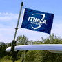 Ithaca Bombers Golf Cart Flag Pole and Holder Mount