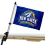 New Haven Chargers Golf Cart Flag Pole and Holder Mount