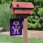 Northwestern Willie the Wildcat Garden Flag