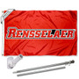 Rensselaer Engineers Flag Pole and Bracket Kit