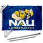 Northern Arizona Lumberjacks Flag Pole and Bracket Kit