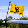 Cal State Long Beach 49ers Golf Cart Flag Pole and Holder Mount