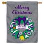 High Point Panthers Happy Holidays Banner Flag