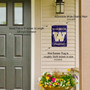 Washington Huskies Banner with Suction Cup