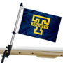 Trinity College Bants Golf Cart Flag Pole and Holder Mount