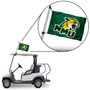 Northern Michigan Wildcats Golf Cart Flag Pole and Holder Mount