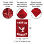 Eastern Washington Eagles Country Garden Flag