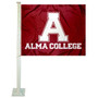 Alma Scots Logo Car Flag