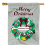 Mississippi State Bulldogs Happy Holidays Banner Flag