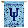 Upper Iowa Peacocks Congratulations Graduate Flag