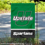South Carolina Upstate Spartans Wordmark Garden Flag